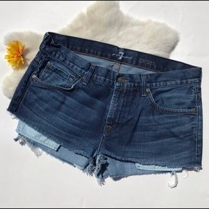 7 for All Mankind Jean shorts - Carsen